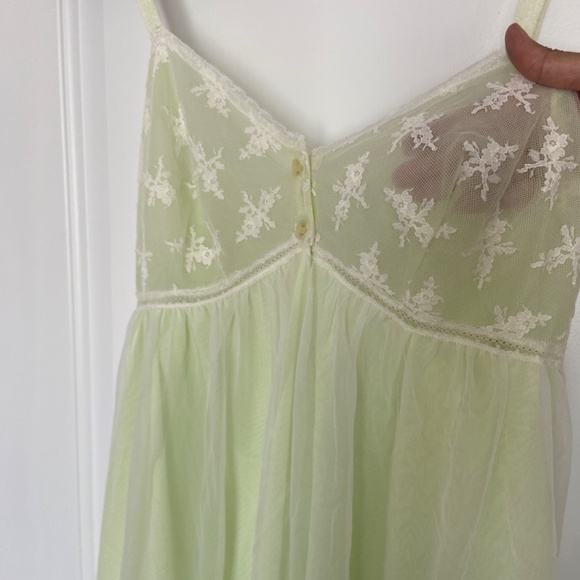 Beautiful vintage night gown set large maxi sleepwear intimate - Picture 5 of 14